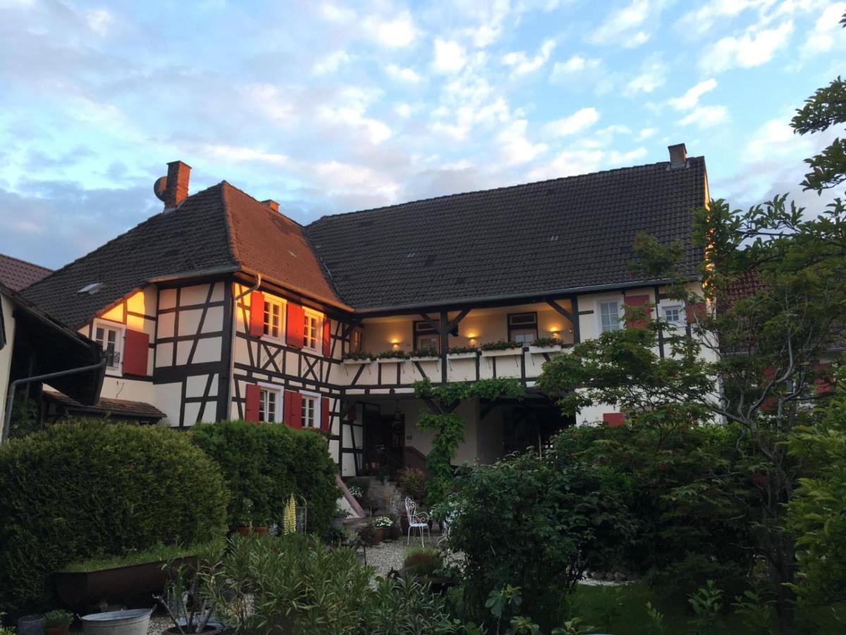 Hotel De Charme 'Zum Schiff' Iffezheim Buitenkant foto